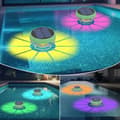 Miniatyrbillede 1 af 8: OBOSOE Solar Lights til Pool - 2-Pack RGB LED lys med automatisk farveskift, perfekt til fest og dekoration