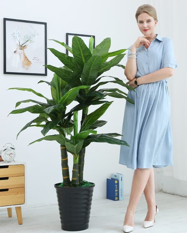 Rowan kunstig blomst grøn 28x170cm