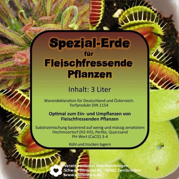 Jord för köttätande växter - köttätande jord