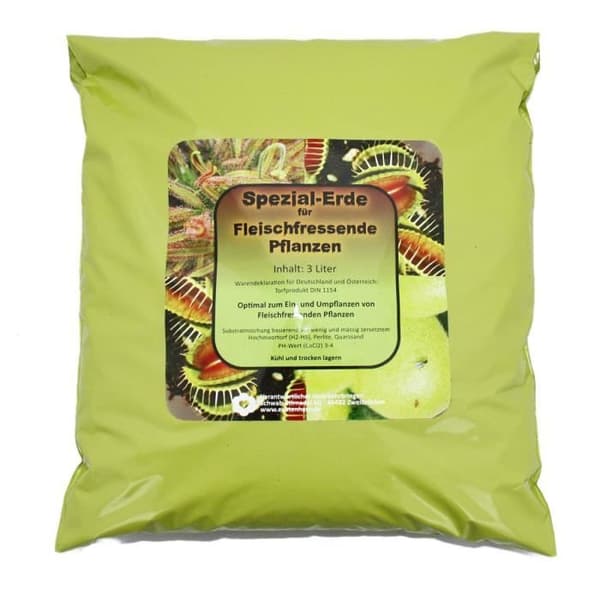 Jord för köttätande växter - köttätande jord