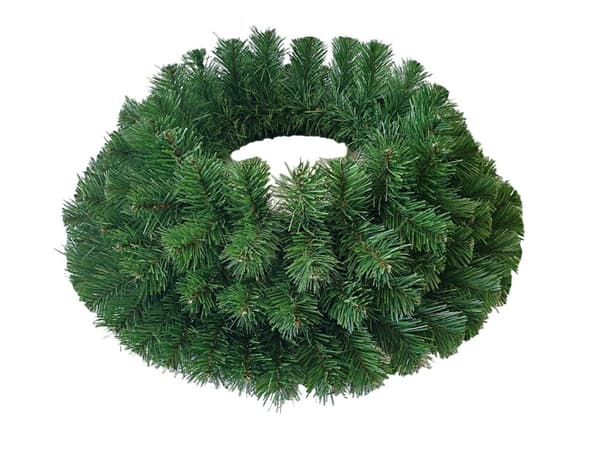 KUNSTIG FLORISTISK RUND BASE TIL JULESKABER 70cm