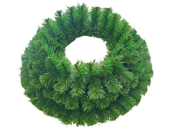 KUNSTIG FLORISTISK RUND BASE TIL JULESKABER 70cm