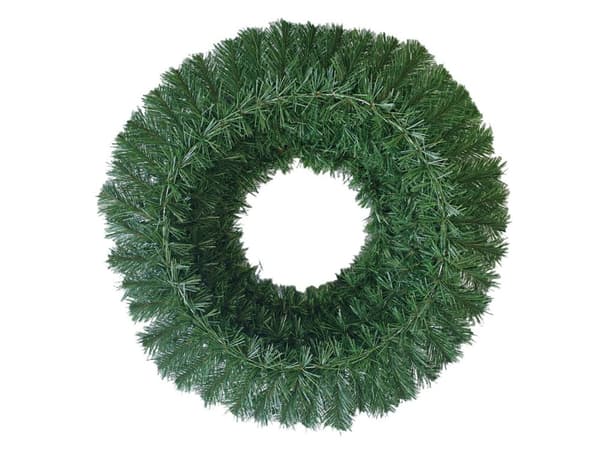 KUNSTIG FLORISTISK RUND BASE TIL JULESKABER 70cm
