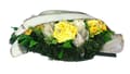 Miniatyrbillede 8 af 10: STORE BEGRAFNINGSKRANS BLOMSTER HYDRENSIONS ROSER + EGEN VEJLEDNING PÅ ARBEJDEN
