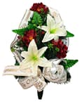Miniatyrbild 1 av 10: BEGRAVNING BEGRAVNING BLOMMOR TILL GRAVEN, SISTA FARVÄL
