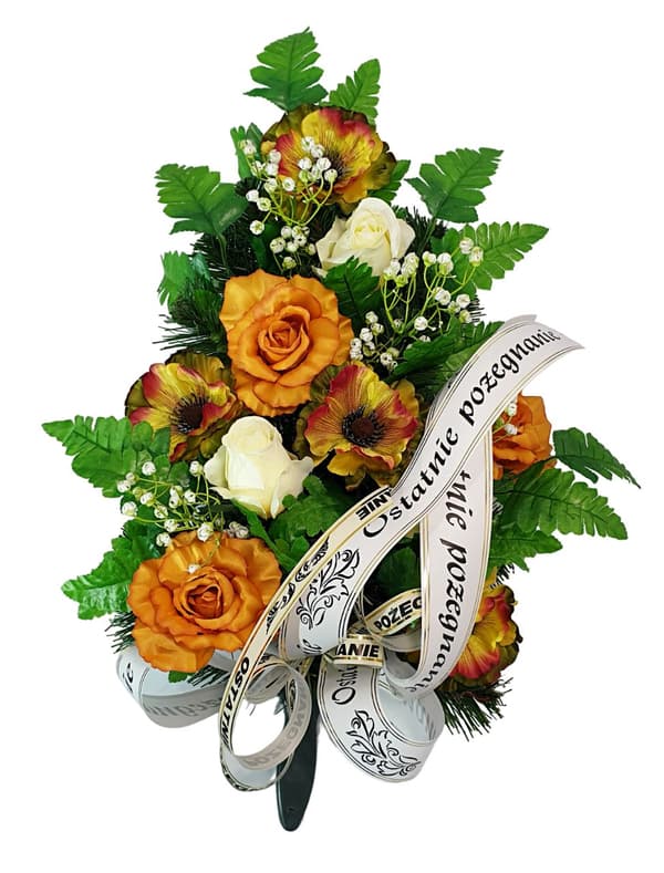 BEGRAVNING BEGRAVNING BLOMMOR TILL GRAVEN, SISTA FARVÄL