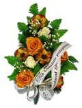 Miniatyrbild 7 av 9: BEGRAVNING BEGRAVNING BLOMMOR TILL GRAVEN, SISTA FARVÄL
