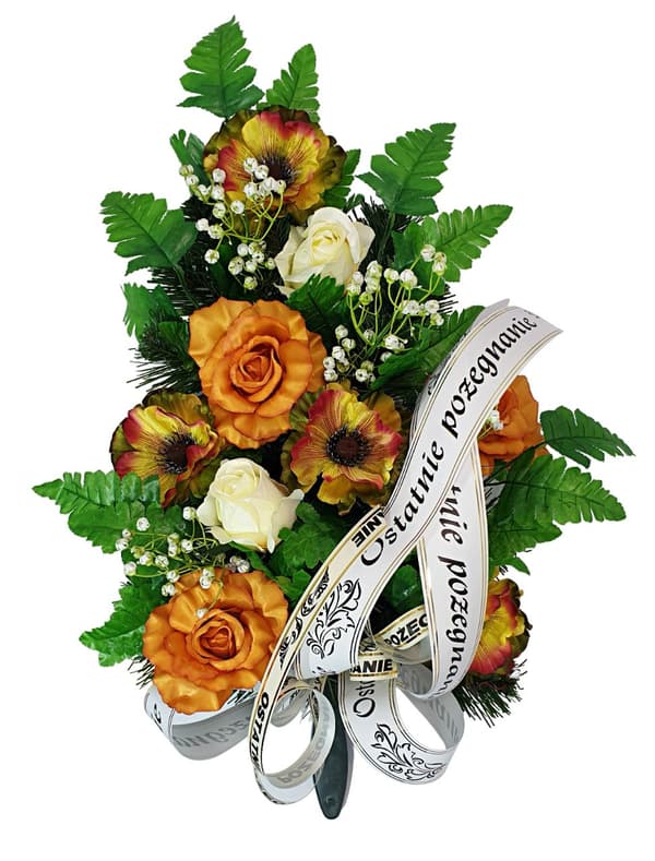 BEGRAVNING BEGRAVNING BLOMMOR TILL GRAVEN, SISTA FARVÄL