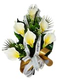 Miniatyrbild 1 av 4: BEGRAVNING BEGRAVNING BLOMMOR TILL GRAVEN, SISTA FARVÄL