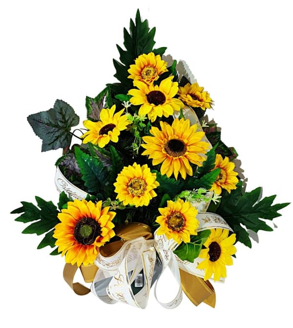 BEGRAVNING BEGRAVNING BLOMMOR TILL GRAVEN, SISTA FARVÄL