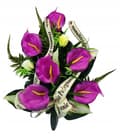 Miniatyrbild 3 av 4: BEGRAVNINGSSORTIMENT KONSTGIVNA BLOMMOR + DIN EGEN INSTRUKTION PÅ BÄRGEN