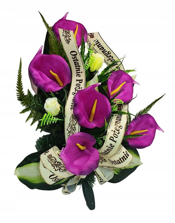 BEGRAVNINGSSORTIMENT KONSTGIVNA BLOMMOR + DIN EGEN INSTRUKTION PÅ BÄRGEN