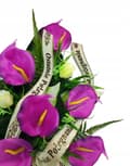 Miniatyrbild 2 av 4: BEGRAVNINGSSORTIMENT KONSTGIVNA BLOMMOR + DIN EGEN INSTRUKTION PÅ BÄRGEN