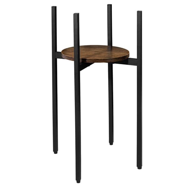 Torre Rustik hems stående blomsterstativ, 60 cm, sort
