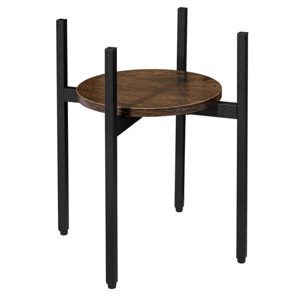 Torre Rustic hems stående blomsterstativ, 40 cm, sort