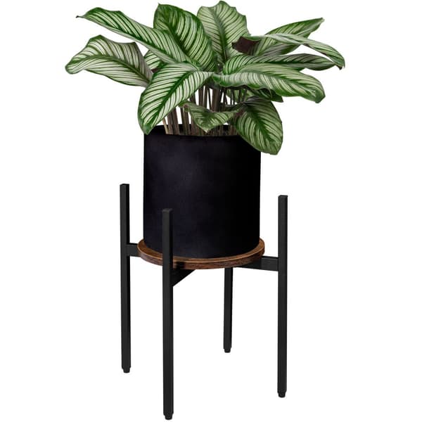 Torre Rustic hems stående blomsterstativ, 40 cm, sort
