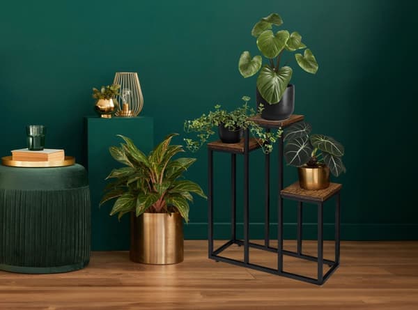 Agras rustik loft blomsterstand, blomsterstand