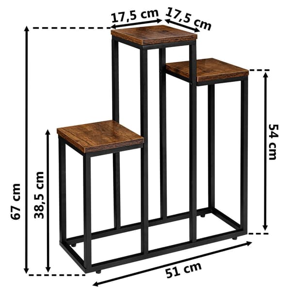 Agras rustik loft blomsterstand, blomsterstand