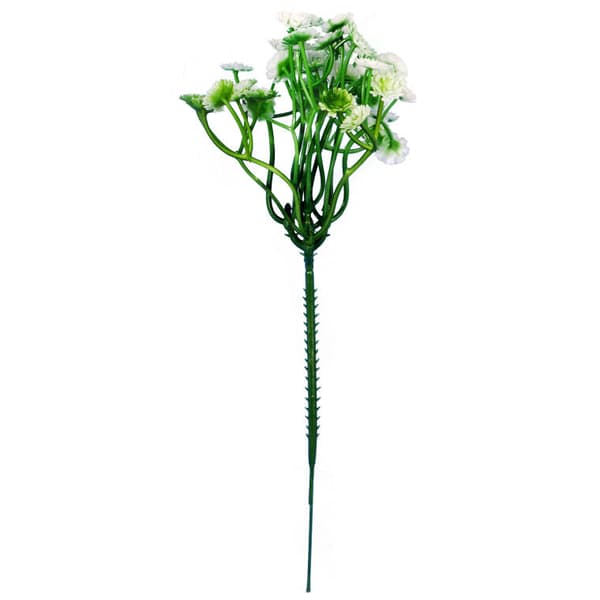 Dekorativ gips hvid 20 cm - en naturalistisk tilføjelse til blomsterarrangementer