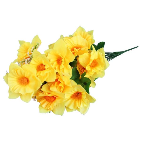 Påskliljor BUKETT MED 24 BLOMMOR 56 CM