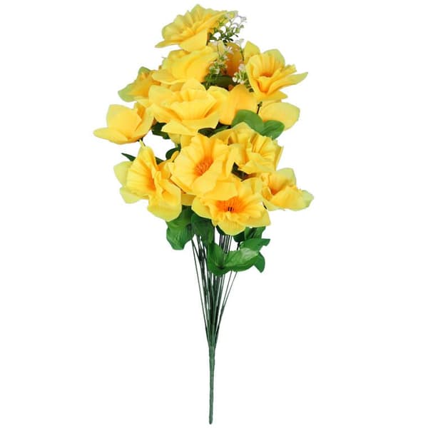 Påskliljor BUKETT MED 24 BLOMMOR 56 CM