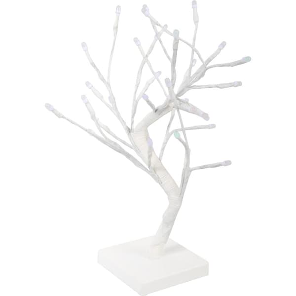 Kunstigt LED bonsai træ 45 cm, flerfarvet
