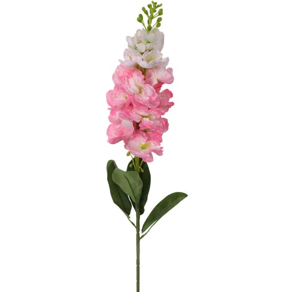 Kunstig løvetrægren, Lyserød, 90 cm