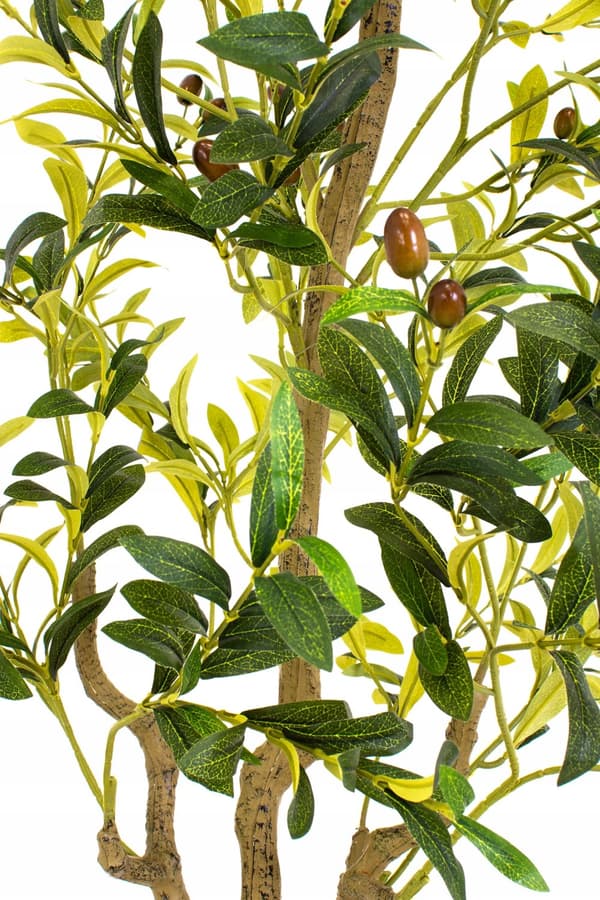 OLIVETRÆ kunstigt DEKORATIVT OLIVETRÆ i en potte