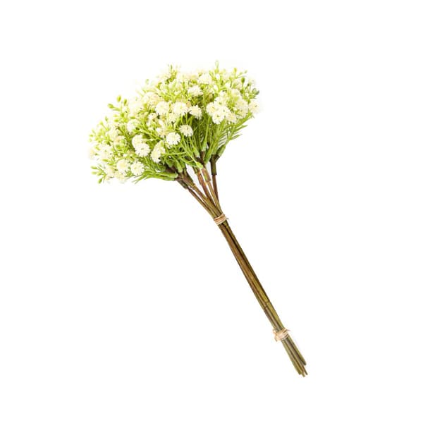 Bukett blommor | CLADEL | konstgjord ecru | 30 cm | 842608