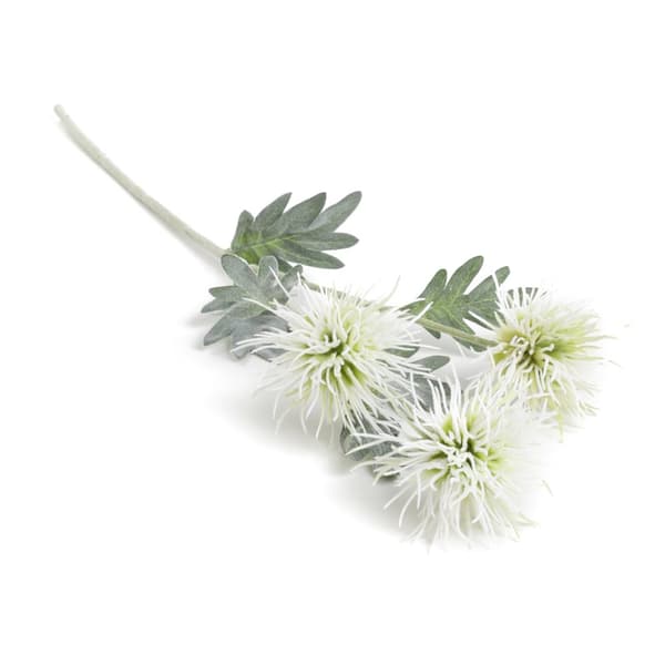 Konstgjord gren | ALMA | vita bollar | 68 cm | 877587