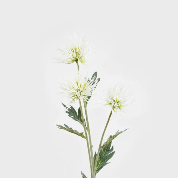 Konstgjord gren | ALMA | vita bollar | 68 cm | 877587