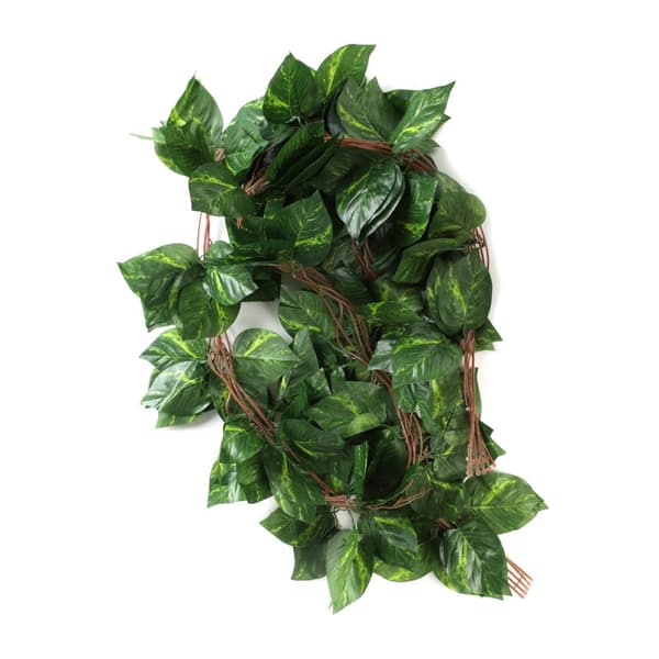 Kunstig bladguirlande | GRØN | epipremnum | 240 cm | 879079