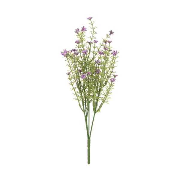 Kunstig gren | FERNA | bregne med blomster | 33 cm | 875941