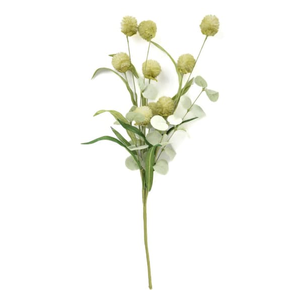 Konstgjord gren | BLOMI | gröna bollar | 58 cm | 877006