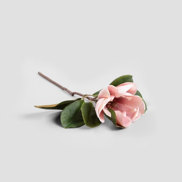 Konstgjord blomma HIYA magnolia rosa 71 cm