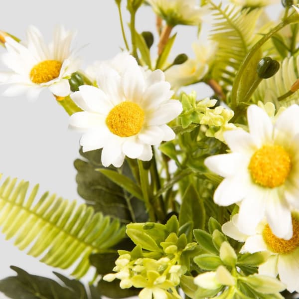 Bukett blommor | AYMY | vita blommor | 48 cm | 736599