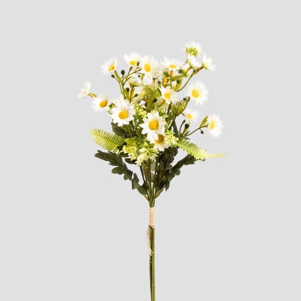 Bukett blommor | AYMY | vita blommor | 48 cm | 736599