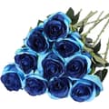 Miniatyrbild 1 av 5: OBOSOE 10-pack Konstgjorda Rosor - Livsäkta Silkesblommor till Bröllop & Hemdekoration