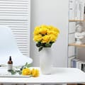 Miniatyrbild 4 av 5: OBOSOE 10-pack Konstgjorda Rosor - Livsäkta Silkesblommor till Bröllop & Hemdekoration