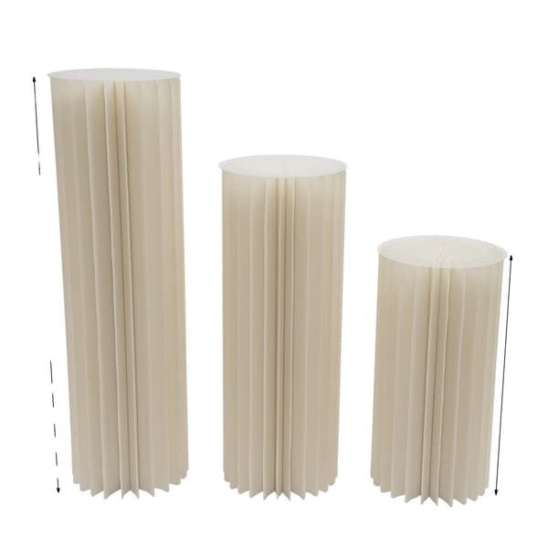 Papircenterpiece Display, Moderne Design, Stærk Belastningskapacitet,60-80-100 cm
