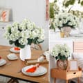 Pikkukuva 6 / 7: OBOSOE 6-pakkaus tekokukat/pelargoniat – UV-kestävät kukat ulkokäyttöön
