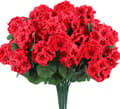 Pikkukuva 6 / 8: OBOSOE 6-pakkaus tekokukat/pelargoniat – UV-kestävät kukat ulkokäyttöön