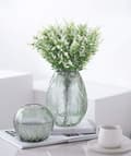 Miniatyrbillede 3 af 7: OBOSOE Kunstige Blomster Lavendel 8-pak – UV-resistente dekorative planter til indendørs og udendørs