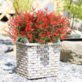 Miniatyrbillede 3 af 7: OBOSOE Kunstige Blomster Lavendel 8-pak – UV-resistente dekorative planter til indendørs og udendørs
