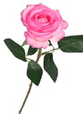 Miniatyrbillede 3 af 6: KUNSTIGE BLOMSTER ROSER ROSER I RUSKINDSFLØJL 46 CM