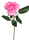 Miniatyrbillede 6 af 6: KUNSTIGE BLOMSTER ROSER ROSER I RUSKINDSFLØJL 46 CM