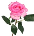 Miniatyrbillede 1 af 6: KUNSTIGE BLOMSTER ROSER ROSER I RUSKINDSFLØJL 46 CM