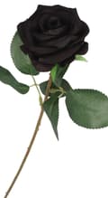 Miniatyrbillede 4 af 5: KUNSTIGE BLOMSTER ROSER ROSER I RUSKINDSFLØJL 46 CM