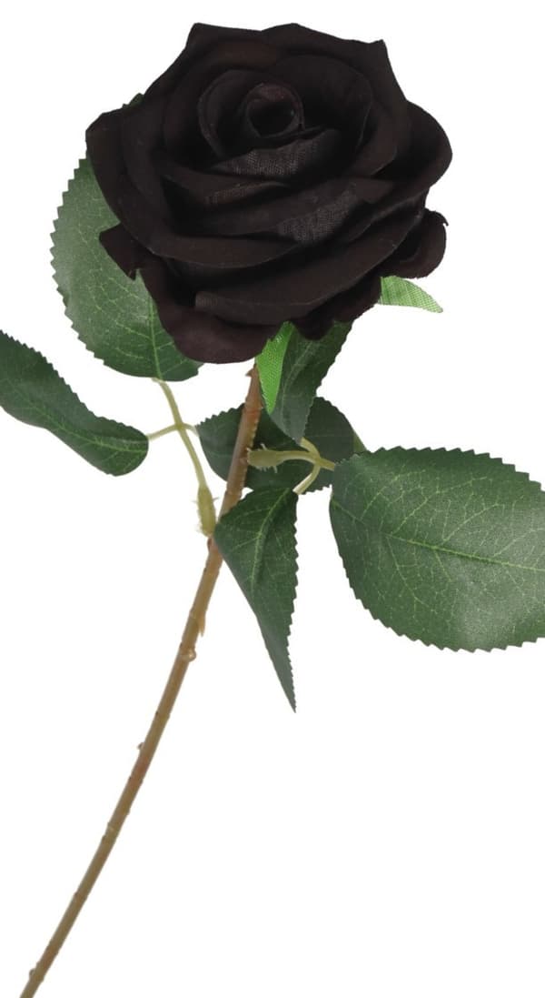 KUNSTIGE BLOMSTER ROSER ROSER I RUSKINDSFLØJL 46 CM