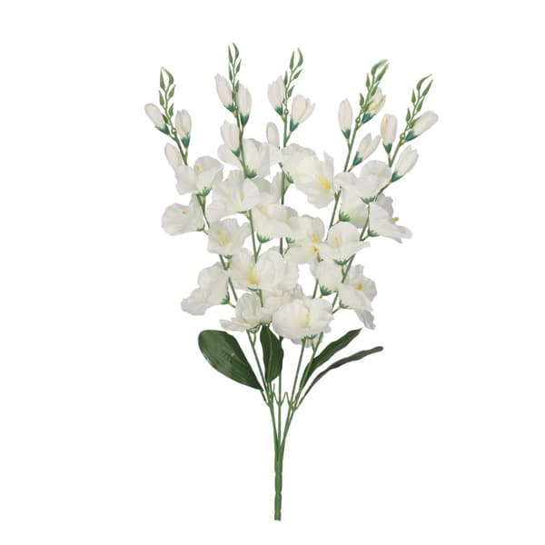 KUNSTIGE BLOMSTERBUKET TYK STOR GLADIOLIUS GLADIOLI 70CM